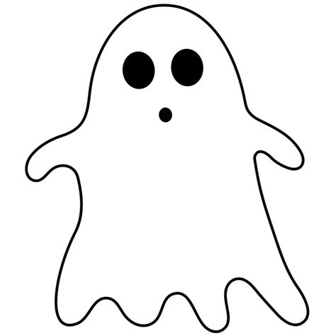 Printable Halloween Ghost Decorations