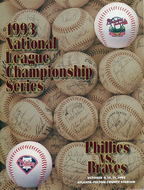 1993 NLCS (Philadelphia Phillies vs. Atlanta Braves) - SportsPaper Wiki