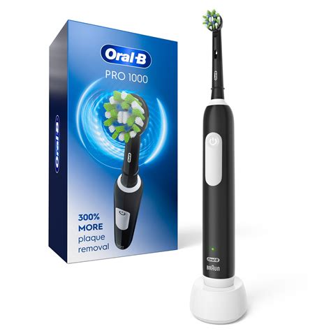 Oral-B Pro 1000 Electric Toothbrush with (1) Brush Head, Rechargeable ...