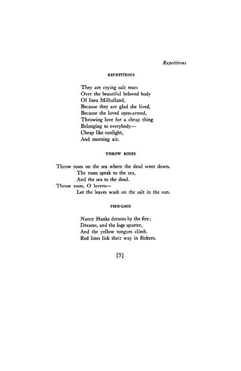 repetitions- poem by carl sandburg for inez | Repetition poems ...