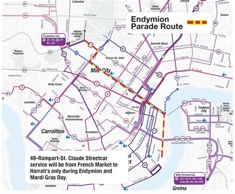 Streetcar Routes New Orleans Map - Amalee Marieann