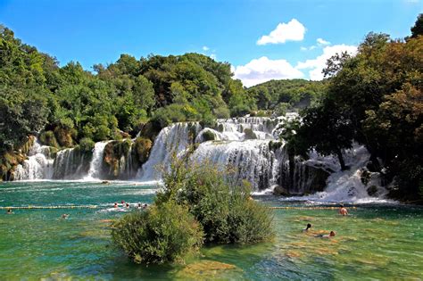 Waterfall Krka National Park Croatia Wallpapers - Wallpaper Cave