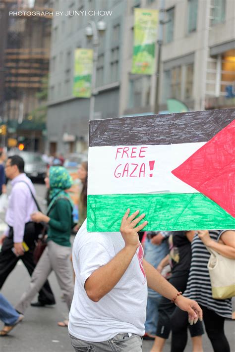 Gaza Protests in NY. August 1, 2014 Evening | by JunYi Chow | Journey ...