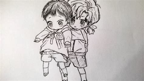 Cute Anime Babies Drawings