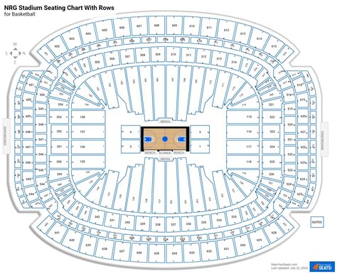 NRG Stadium Seating Charts for Basketball - RateYourSeats.com