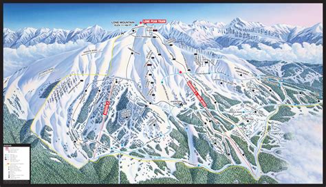 Big Sky Piste Maps and Ski Maps