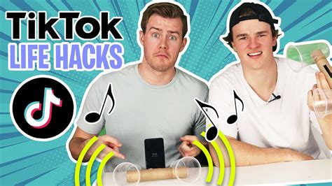 We Tested VIRAL TikTok Life Hacks! *SUCCESS* - YouTube