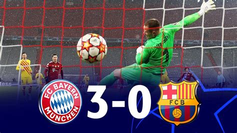 Bayern Munich vs Barcelona [3-0], Champions League, Group Stage 21/22 ...