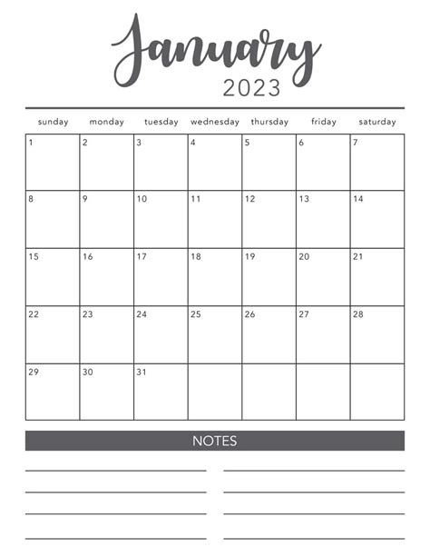 Printable Calendars Monthly 2023 - Print Calendar 2023