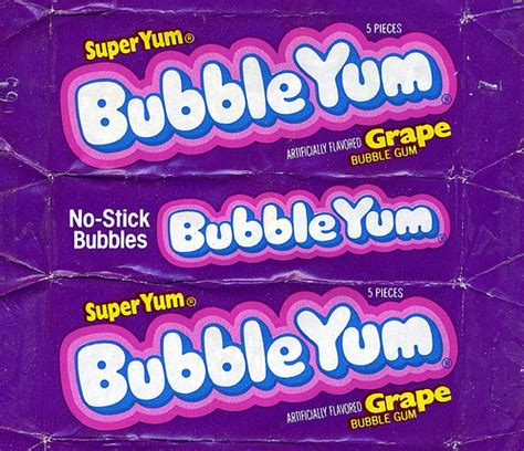 Fourth Grade Nothing: Bubble Yum, Hubba Bubba & Bubblicious