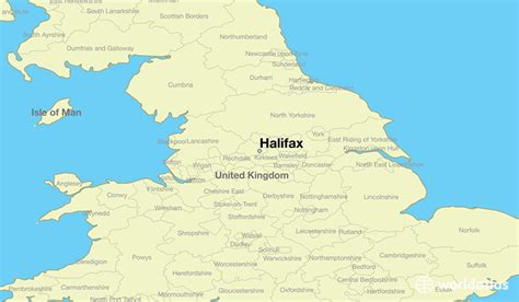 Where is Halifax, England? / Halifax, England Map - WorldAtlas.com