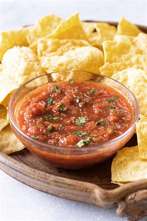 Easy Homemade Salsa - Girl Gone Gourmet