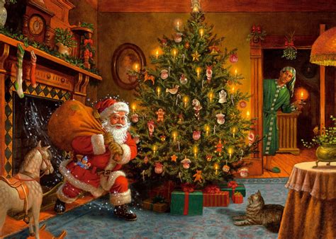 63+ Gorgeous santa living room picture Not To Be Missed