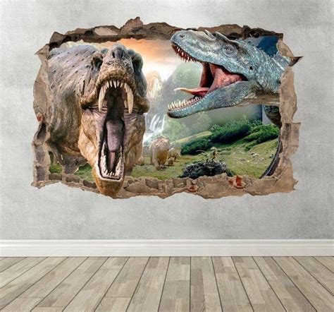 3D Dinosaur Wall Art Decor