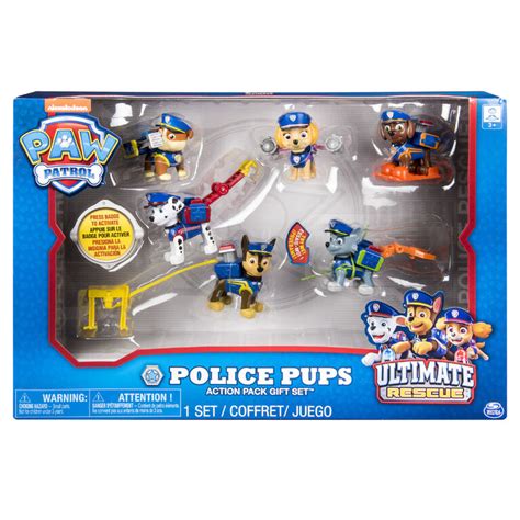 PAW Patrol – Ultimate Rescue Police Pups Action Pack Gift Set | Toys R ...