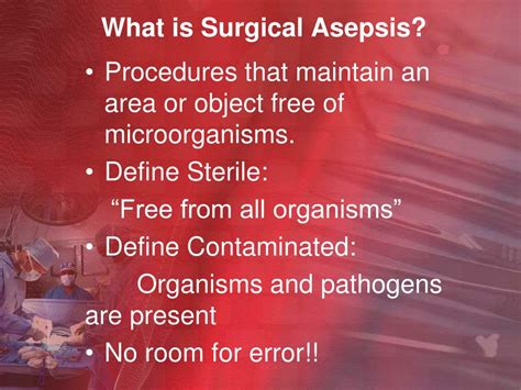 Examples of medical and surgical asepsis - kinmumu