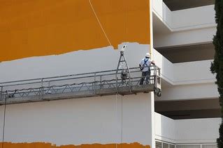 West Hollywood Library Murals Progress | photo credit: Joshu… | Flickr