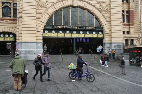 Beneath the clocks at Flinders Street Station - Wongm's Rail Gallery