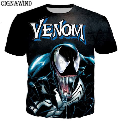 Latest design t shirt men/women marvel movie Venom 3D printed t shirts ...