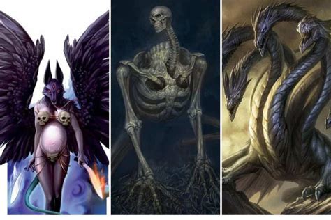 15 creepy monsters from folklore and mythology of different cultures ...