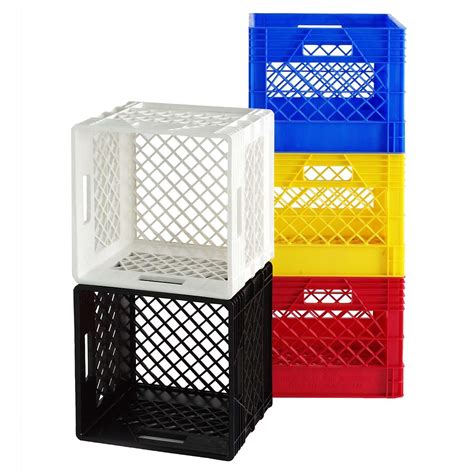 Storage, Organization & Custom Closets | Milk crates, Cheap storage ...