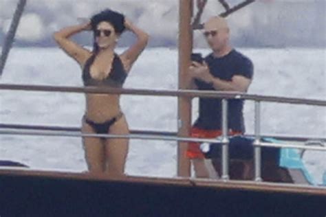 Jeff Bezos Seen Snapping Bikini Photos of Fiancée Lauren Sánchez on Yacht