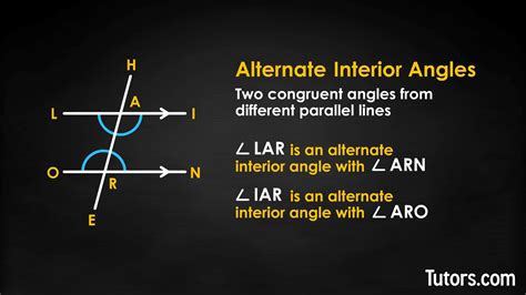 Alternate Interior Angles Proof Examples – Two Birds Home