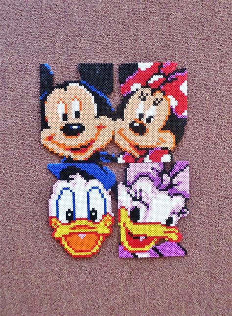 Long Black Fingers : Disney Perler Beads