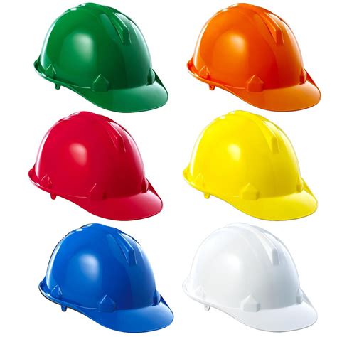 Blue Eagle Construction Helmet / Hard Hat with Chinstrap – vertexpowertools