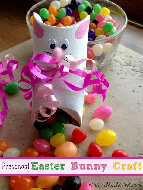 Preschool Easter Bunny Crafts - SheSaved®