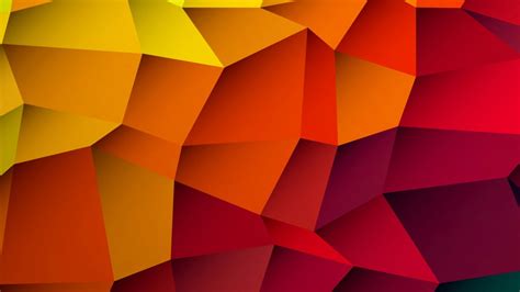 yellow orange red colors geometry hd abstract Wallpapers | HD ...