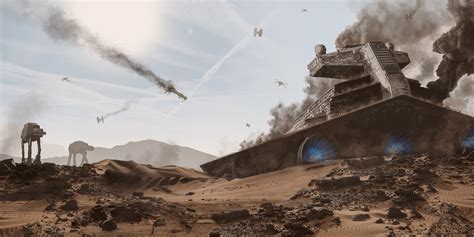 Star Wars Battle of Jakku | Recreating on Behance