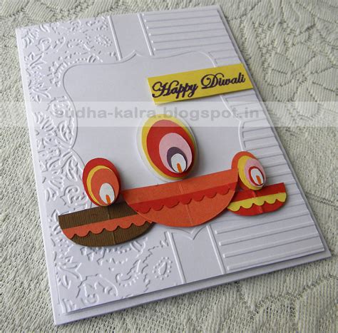 Crazy Crafter: Happy Diwali Handmade Greeting Card