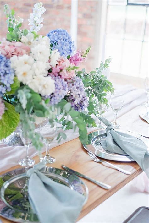 Sweet Hydrangea Wedding Inspiration by Marilize Coetzee & Some Day ...