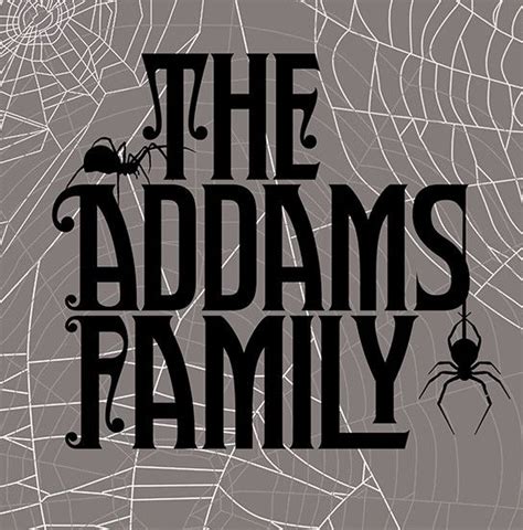 Addams Family Logo Addams Family Poster, Addams Family Cartoon, Addams ...