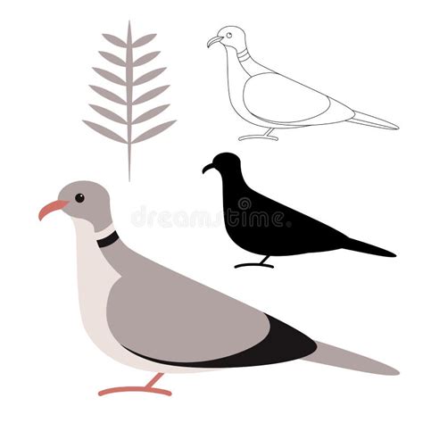 Turtle dove stock illustration. Illustration of cartoon - 1883503