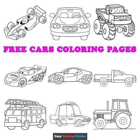 20 Free Printable Disney Cars Coloring Pages