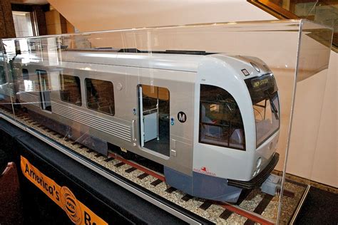 Model Los Angeles Light Rail Train At Metro Headquarters | Flickr