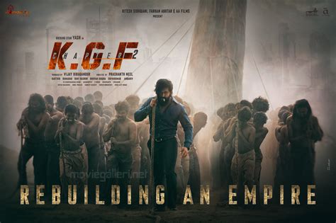 yash KGF Chapter2 poster new movie