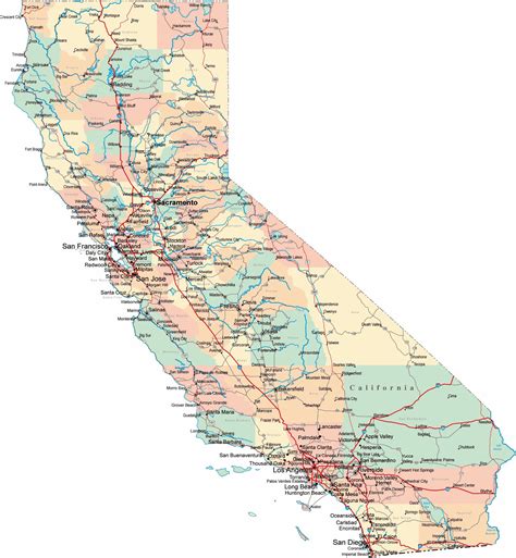 Legibilidad Mirar fijamente Floración estado de california mapa ventana ...