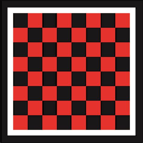 Printable Checkerboard Game Board in 2022 | Board game pieces, Checkers ...