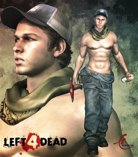 LEFT 4 DEAD 2 Ellis Sexy version by KitMartin on DeviantArt