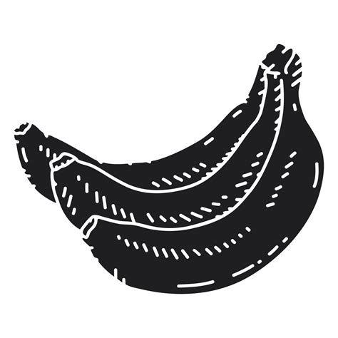 Banana Detailed Cut Out 21634864 Vector Art at Vecteezy