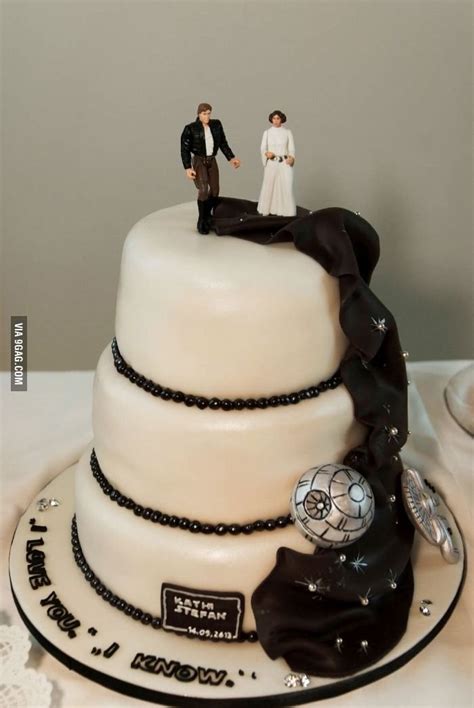 Star Wars Wedding Cake