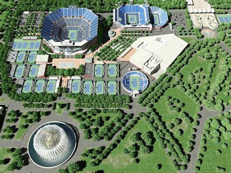 Map Of Us Open Tennis Center - United States Map