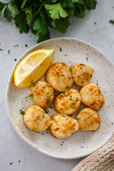 Easy Baked Scallops (low carb) - Cooked by Julie