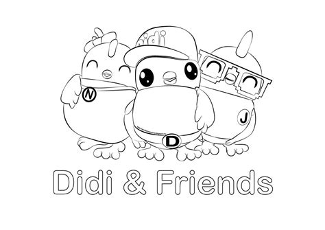 Image result for mewarna didi and friends Frozen Coloring Pages, Free ...