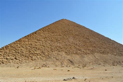 The Red North Pyramid of Dahshur of King Sneferu, Named for the Rusty ...