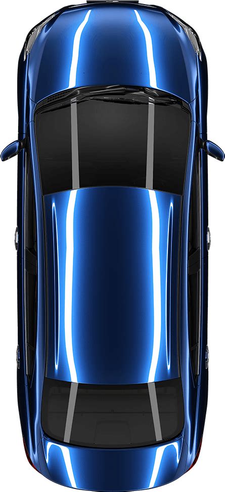 Download Transparent Car Png Top View Png - Blue Car Top View Png - PNGkit