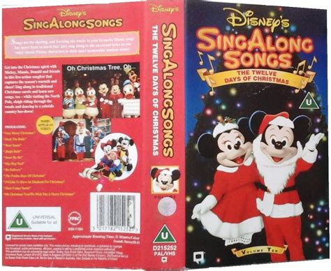 Sing Along Songs - The Twelve Days of Christmas [VHS] (1994) | Sing ...